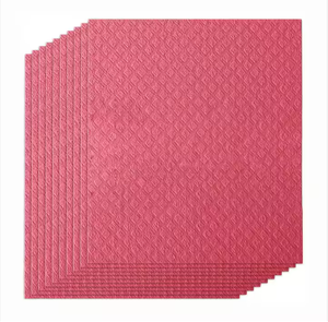 Paño de Cocina Cuadrado de Pulpa de Madera Engrosada Multicolor KALLE, Paño de Limpieza Antiadherente, Paño Húmedo Alemán No Tejido - Product Image 3