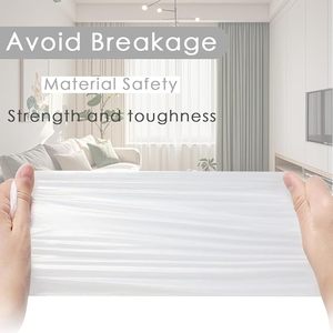 <b>Large</b> Handheld Kitchen Trash Bags for Home, Thickened Vest Style, Leak Proof, Milky White, Suitable Daily Waste Storage - Product Image 6