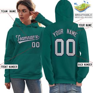 เสื้อฮู้ดดี้สั่งทำพิเศษ ปักชื่อและหมายเลขได้  แบบยูนิเซ็กส์สำหรับผู้ใหญ่  เสื้อสเวตเชิ้ตลำลองมีกระเป๋า  ผ้าเฟรนช์เทอร์รี่ 300 กรัม ระบายอากาศได้ดี - Product Image 3
