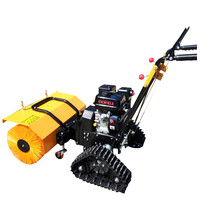 Machine à neige Diesel 15HP, machine à neige multifonctionnelle industrielle
