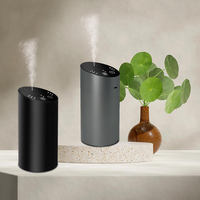 Purificateur d'air pour voiture B2binchina, ventilateur de table, diffuseur d'aromathérapie en métal, humidificateur avec télécommande, diffuseur d'huiles essentielles