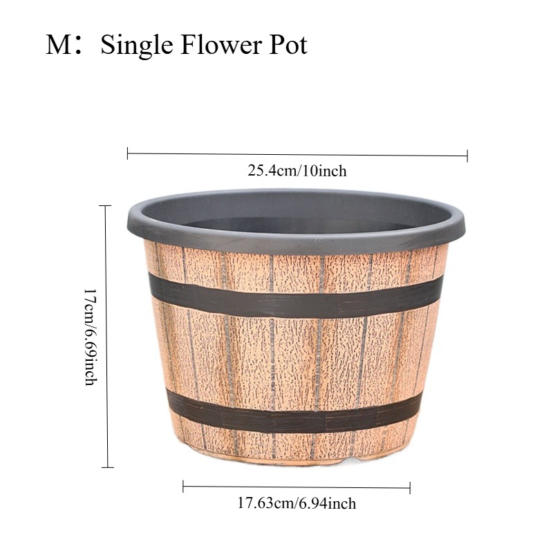 Vaso da fiori singolo color kaki M