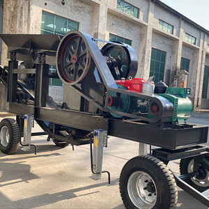 Trituradora de Mandíbulas Portátil de Alta Gama con Componentes Clave del Motor - Ideal para Operaciones Pequeñas de Trituración de Roca - Product Image 2