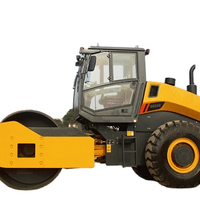 Compacteur à rouleau à tambour unique CLG6114E de 14 tonnes