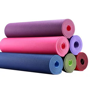 Китайский завод сертифицированный 10 мм коврик для йоги