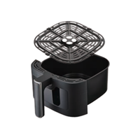 Friteuses 4.4L Appareils ménagers de cuisine Friteuses électriques mécaniques avec fenêtre visuelle