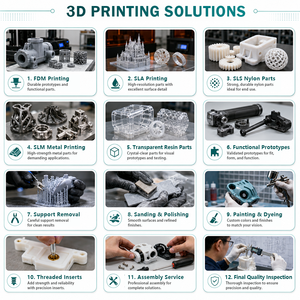 Servicio de Impresión <span class=keywords><strong>3D</strong></span> Personalizado, PLA, ABS, Resina, PP, Nylon, FDM, SLA, SLS, Prototipado Rápido, Fabricación de Modelos Médicos Personalizados, Impresión <span class=keywords><strong>3D</strong></span> - Product Image 5