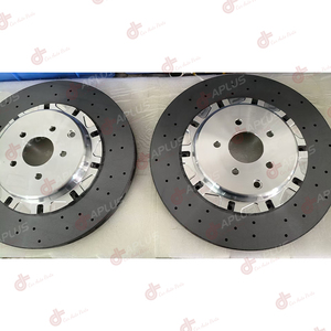 Front 390x34mm and Rear 380x30mm Carbon Ceramic Brake Rotor with Customized Central Bell for GTR R35 40206-KJ10A 43206-KJ10A - Product Image 4
