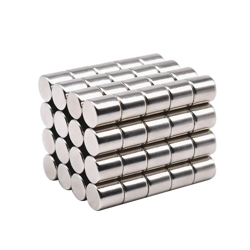 Strong Magnetic Strength N35 N38 N45 Neodymium Magnet Bar Cylinder for Medical Therapy