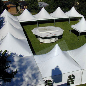 <span class=keywords><strong>Tente</strong></span> atrium pour toit transparent étanche à la pluie 400 <span class=keywords><strong>places</strong></span> décoration commerciale <span class=keywords><strong>tente</strong></span> de mariage feuilles de PVC Extra larges - Product Image 3