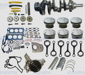 Pièces de réparation complètes pour moteur 276 <span class=keywords><strong>271</strong></span> <span class=keywords><strong>CGI</strong></span> 272 3.5 278 4.7 OM642 OM651, piston, vilebrequin, bielle, coussinets de bielle, kit de joints complets, chaîne de distribution - Product Image 2