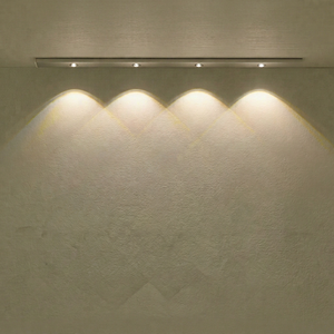 Luz LED Inteligente para Gabinete con Sensor, Material de Aluminio, Efecto Ojo de Gato, 6000K Luz Diurna, Brillo Ajustable, Acabado Mate Negro, Control Remoto - Product Image 3