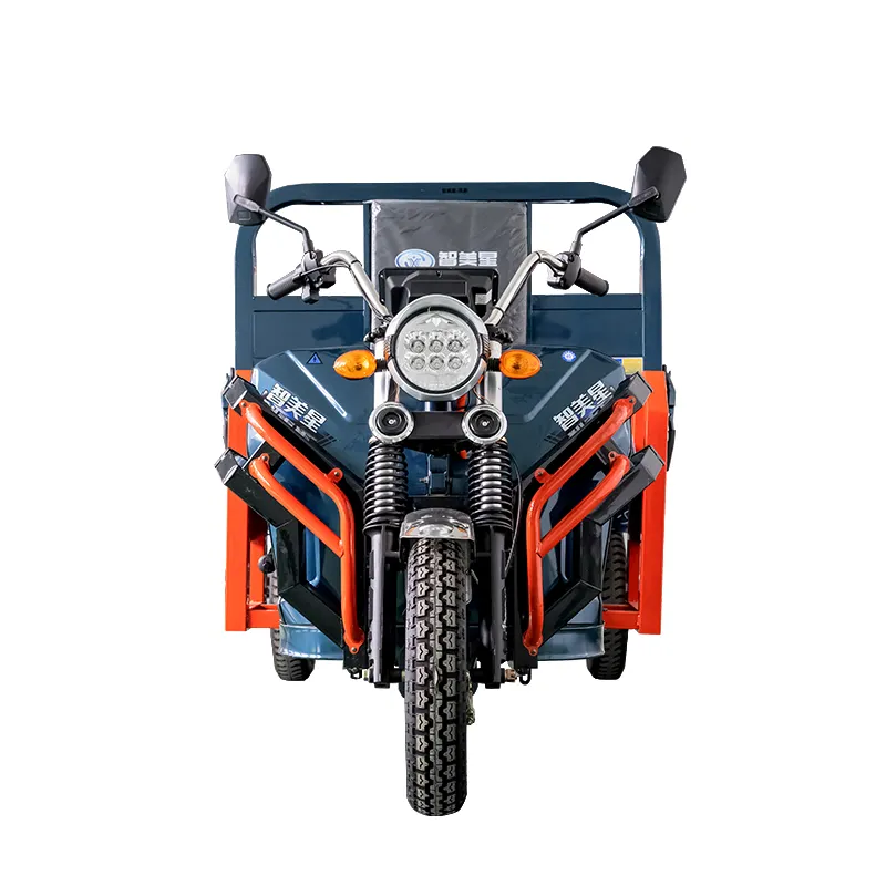 Venta al por mayor de triciclo de 3 ruedas de servicio pesado de cuerpo abierto motocicleta eléctrica con capacidad de carga máxima de voltaje de 48V