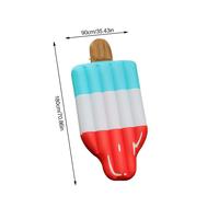 Équipement gonflable de jeu d'eau de forme de matelas d'air de PVC pour le jouet et le flotteur de chaise longue de piscine