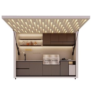 Module de barbecue extérieur en acier inoxydable multifonctionnel pour la cuisine en plein air - Product Image 2