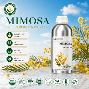 Huile de Mimosa (Acacia Dealbata) pour Soins du Corps et du Bain, Huile de Douche Luxueuse, Savons Solides et Beurre Corporel - Product Image 2