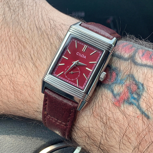 Montre-bracelet carrée rétro pour homme personnalisable CILOA, montre polyvalente pour le travail et les occasions décontractées - Product Image 3