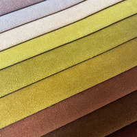 Lot de tissus d'ameublement en velours pour canapé, fabriqués en Chine, brossés, 100% polyester, fournitures d'ameublement textile pour la maison, trame