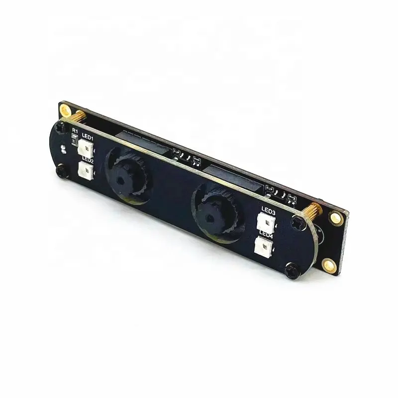Недорогой бинокулярный датчик лица 2MP 1080P FPC двойной объектив Mipi модуль камеры с ИК светодиодами ночного видения