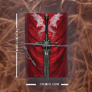 สมุดโน๊ตแสนสวยที่ทำด้วยมือเล่ม A6ต้องมีสำหรับนักศึกษาคิเนสิโอโลยีที่เหมาะกับบันทึกย่อและ <span class=keywords><strong>clien</strong></span> - Product Image 4