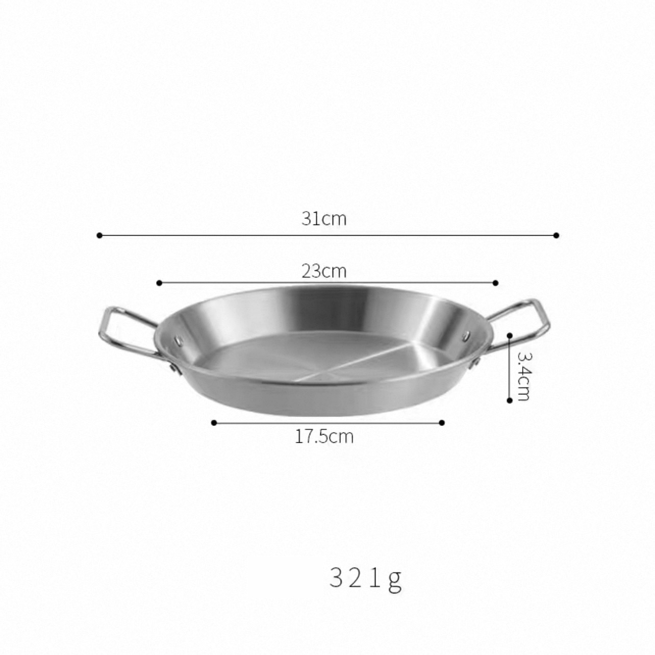 Plata - 22cm