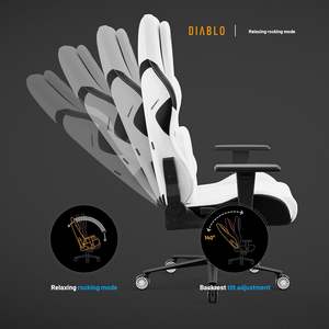 OEM ODM Livraison gratuite Chaise Accoudoirs à hauteur réglable Siège PC Diablos X One Prime Chaise de jeu avec oreiller magnétique - Product Image 5