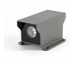 Luz de pared <span class=keywords><strong>LED</strong></span> cuadrada de 4W/16W/18W con doble cabezal para interiores y exteriores, foco IP65 para balcón, porche y jardín - Product Image 2