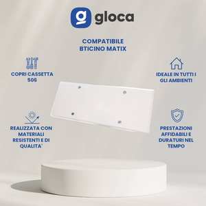 Juego de 3 cubiertas para cassettes Gloca 506 con tornillos incluidos para accesorios universales de cableado de caja 506 - Product Image 2
