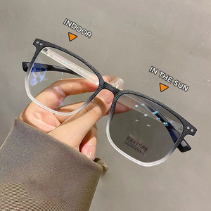 DOISYER <span class=keywords><strong>occhiali</strong></span> fotocromatici di nuova moda <span class=keywords><strong>occhiali</strong></span> <span class=keywords><strong>da</strong></span> <span class=keywords><strong>vista</strong></span> <span class=keywords><strong>occhiali</strong></span> <span class=keywords><strong>da</strong></span> <span class=keywords><strong>vista</strong></span> retrò classici <span class=keywords><strong>con</strong></span> venature del legno finto quadrati Anti <span class=keywords><strong>luce</strong></span> blu - Product Image 4