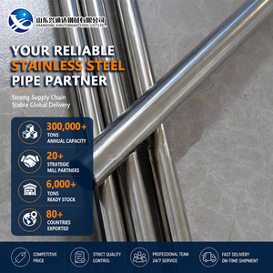 Tubería de Acero Inoxidable 310S 201 Pulida Laminada en Frío de 114.3mm 8.0mm JIS G3459 para Alimentos y Bebidas - Product Image 1