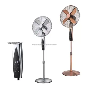 Customization 16 inch floor stand fan with remote 2023 home fancy standing pedestal fan