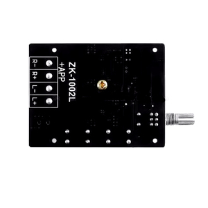 <span class=keywords><strong>Mini</strong></span> 100WX2 versión de alta potencia 5,0 placa amplificadora <span class=keywords><strong>Bluetooth</strong></span> con perilla de volumen e interruptor de circuitos integrados de ZK-1002L Categoría de producto - Product Image 5