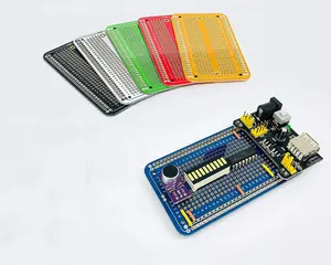 Panneau à souder PCB pour projets électroniques, Compatible avec les projets Arduino, 1 pièce