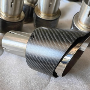 Carbon Fiber Exhaust Pipe Muffler Tip Exhaust Tip for BMW M2 M3 M4 M5 M6 M135i M235i M140i M240i M335i M340i M435i M440i - Product Image 3