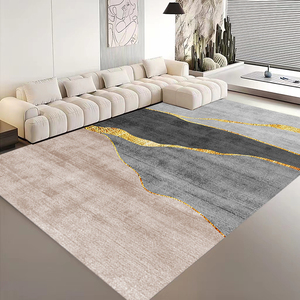 Hiện Đại Sang Trọng Tùy Chỉnh Khu Vực Lớn Thảm Non-Slip Mềm Fluffy Thảm Cho Phòng Khách Máy Làm Mảnh Duy Nhất Tối Thiểu Để Bán - Product Image 2