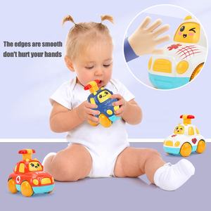 Samtoy-coche pequeño <span class=keywords><strong>de</strong></span> policía <span class=keywords><strong>de</strong></span> prensado, camión <span class=keywords><strong>de</strong></span> <span class=keywords><strong>bomberos</strong></span>, vehículo <span class=keywords><strong>de</strong></span> fricción, Mini coches <span class=keywords><strong>de</strong></span> juguete para niños, 9 Uds. - Product Image 4