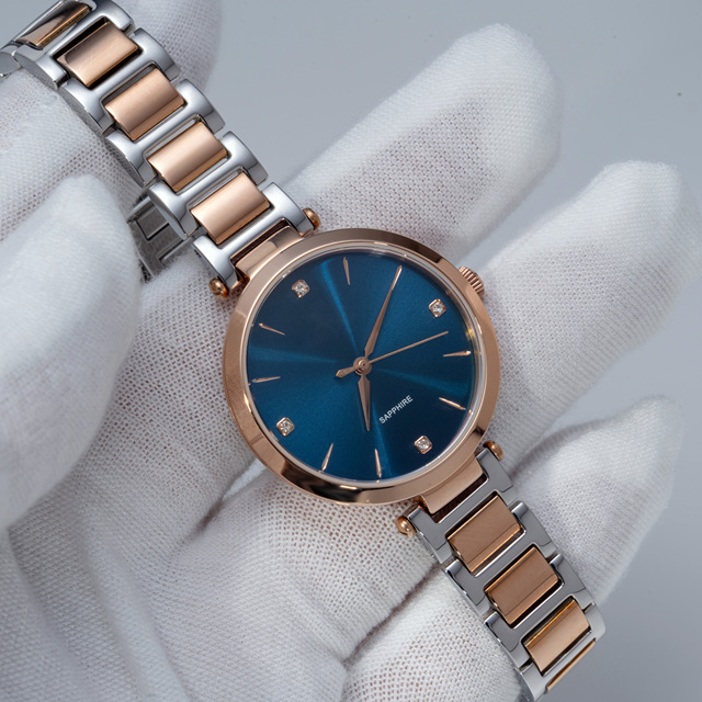 Luxury Lady Size Wrist Watch Brand Stainless Steel Watches for Women
