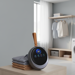 Sèche-<span class=keywords><strong>linge</strong></span> électrique portable, économie d'énergie, repassage automatique à la vapeur UV, sèche-<span class=keywords><strong>linge</strong></span> pliable, interrupteur tactile, anglais - Product Image 1