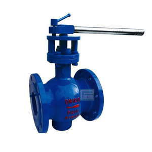 วาล์วบอลเหล็กหล่อ PQ40F 10 16Q DN100 PN16 สำหรับปิดท่อน้ำ พร้อมด้ามจับ - Product Image 5