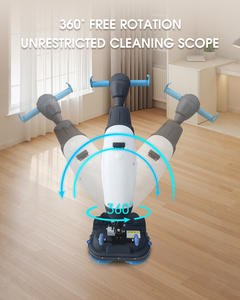 Pulidora de Pisos Multifuncional GAOGE M3 Compacta de <span class=keywords><strong>17</strong></span> Pulgadas con Doble Cepillo de Disco, Funciona con Batería, Máquina Comercial para Fregar Pisos - Product Image 5