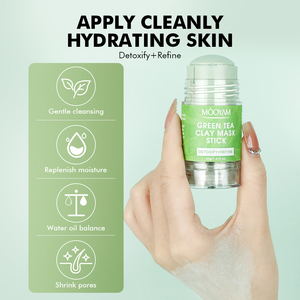 Bastone per maschera di argilla del mare morto naturale per tè verde - Product Image 4