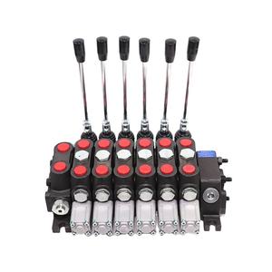 Válvula de Control Direccional Seccional Hidráulica Manual DCV60-6 |   Válvula de Control Hidráulico de 6 Vías, Directo de Fábrica y Fabricante OEM - Product Image 1