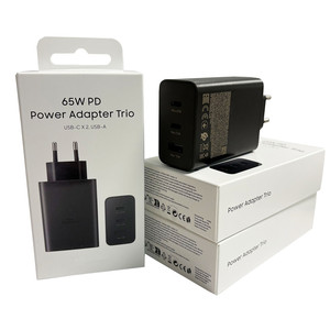 EP-T6530 d'origine 65W PD USB C Power Adapter <span class=keywords><strong>Trio</strong></span> 3 Ports Super Fast Charging USB Charging pour Samsung Galaxy S21 S22 S23 S24 S25 - Product Image 2