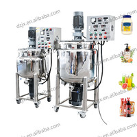 Réservoir de mélange DZJX, réservoir de mélange d'huile de palme, volume de 500 l, acier inoxydable, machine de fabrication de savon liquide chauffante