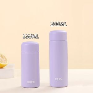 زجاجة ماء جديدة من الفولاذ المقاوم للصدأ للأطفال في الهواء الطلق قوارير فارغة مزدوجة الطبقة معزولة للحرارة والباردة - Product Image 2