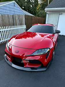 Kit de carrosserie en fibre de carbone Offre Spéciale Style AG lèvre de pare-chocs avant adaptée pour Toyota <span class=keywords><strong>Supra</strong></span> A90 A91 <span class=keywords><strong>MK5</strong></span> 2019-2025 - Product Image 6