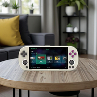 Console de jeu portable HOT RYJ Trimui Smart Pro, écran IPS 4,96 pouces 1280x720, batterie 5000mAh, 6+ heures d'autonomie, lecteur de jeux vidéo rétro