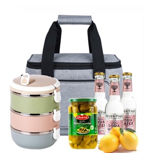 <span class=keywords><strong>Sac</strong></span> isotherme imperméable pour le déjeuner, avec bandoulière, pour le travail, les pique-niques, le camping, les voyages - Product Image 5