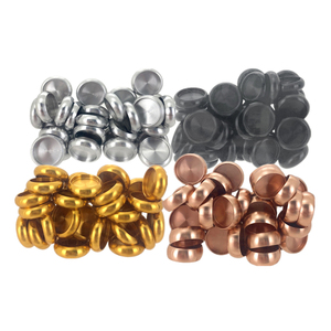 100pcs 18 21 anelli a disco in metallo per quaderni a disco fori per funghi dischi pianificatore dischi di espansione anelli di rilegatura fabbrica diretta - Product Image 1