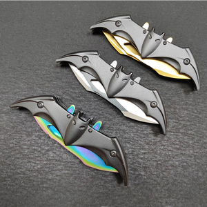 Set di Coltelli Tascabili Pieghevoli per Esterni, Caccia, Sopravvivenza, Campeggio, Escursionismo, Viaggi, Lama a Doppio Taglio in Acciaio Inossidabile 3Cr13, Compatto - Product Image 4